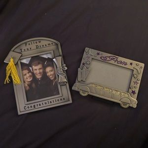 prom and graduation picture frames
